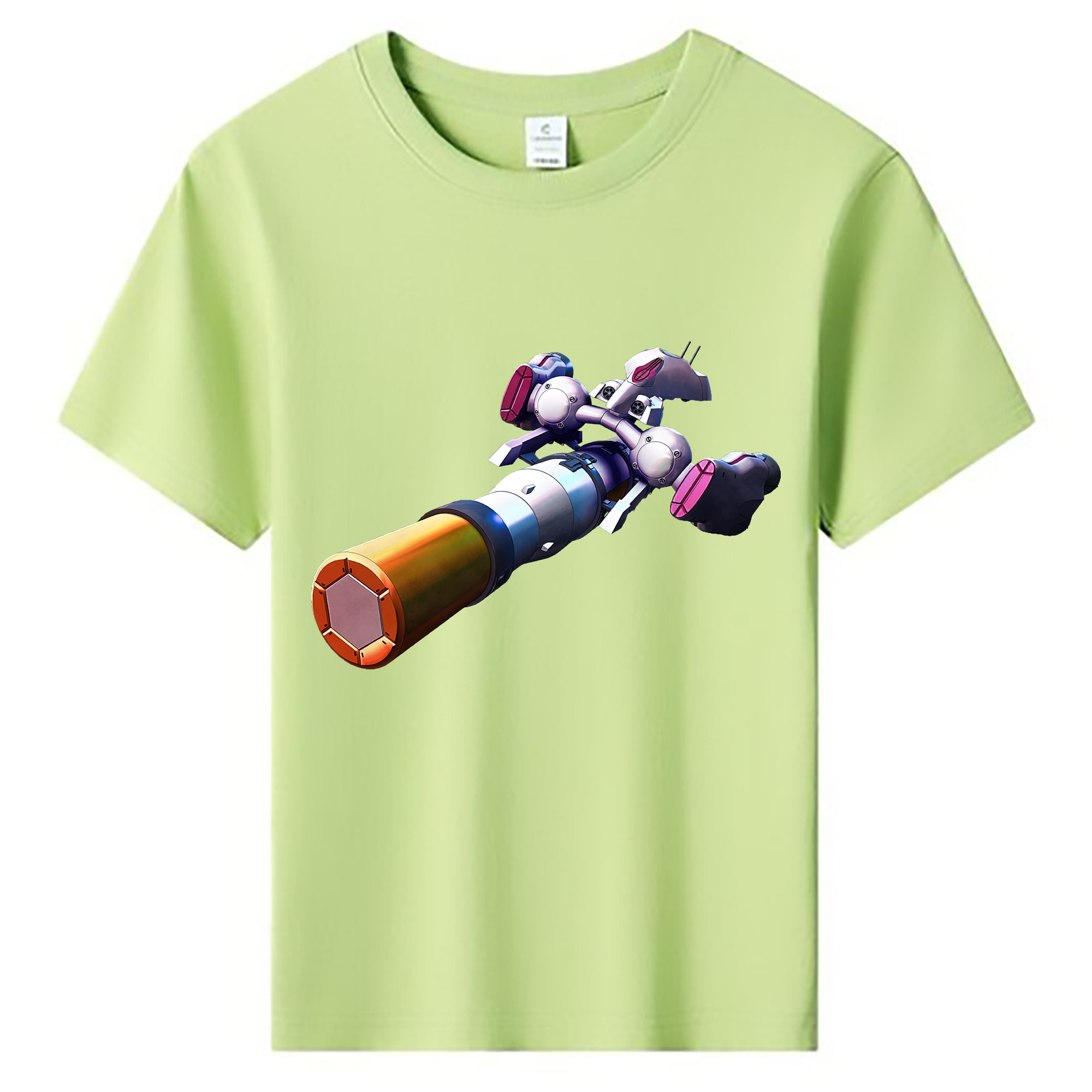 （画像用） 機動戦士ガンダム Mobile Suit Gundam 綿100％キッズTシャツ（フロントプリント）